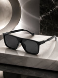 Edge Collection Black Cat-Eye One Size Plastic Adults-Unisex UV Sunglasses-ED199BK
