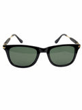 Elite Collection Green Browline One Size Plastic Adult-Unisex UV Sunglasses-EC305GR