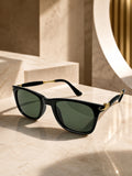 Elite Collection Green Browline One Size Plastic Adult-Unisex UV Sunglasses-EC305GR