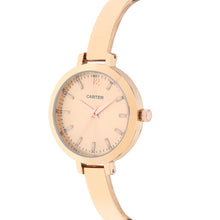 Sandy D Carter Metal Rose Gold Analogue Round Watches for Women_SDC24-20-RG